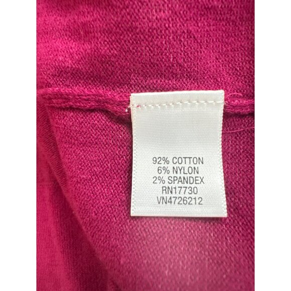 Merona Womens XL Button-Front Purple Cardigan Sweater NWT Berry Long Sleeve - Picture 4 of 5